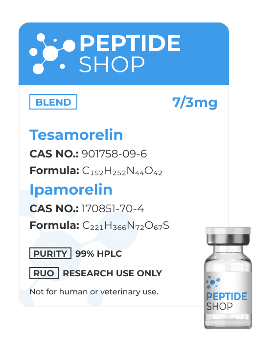 Tesamorelin, Ipamorelin Peptide Blend