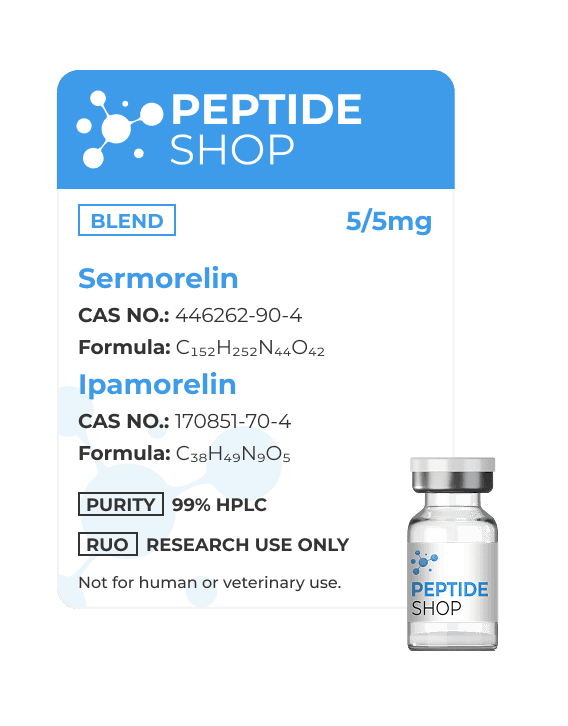 Sermorelin and Ipamorelin Peptide Blend