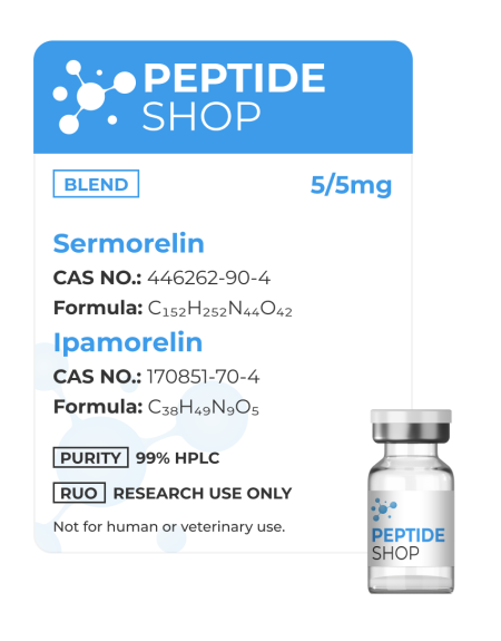 Sermorelin, Ipamorelin Peptide Belnd