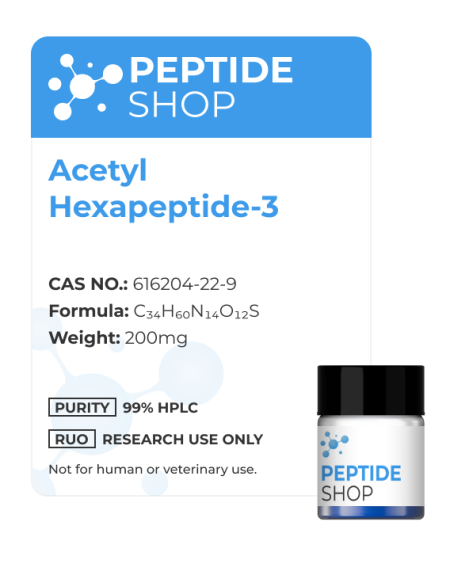 Acetyl Hexapeptide-3 (Argireline) Cosmetic